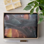 Decoupage Fantasy Girl Enchanted Mushroom Forest Tissuepapier (Geschenk)