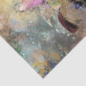 Decoupage Fantasy Royal Mane Paard Portret Tissuepapier (Detail)