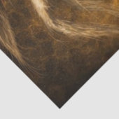 Decoupage Fantasy White Rabbit Timekeeper Art Tissuepapier (Detail)