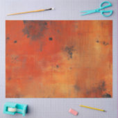 Decoupage Faux Burnt Sinaasappel Zwart Western The Tissuepapier (Craft)