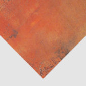 Decoupage Faux Burnt Sinaasappel Zwart Western The Tissuepapier (Detail)