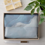 Decoupage Faux Celestial Artistic Background Blues Tissuepapier (Geschenk)