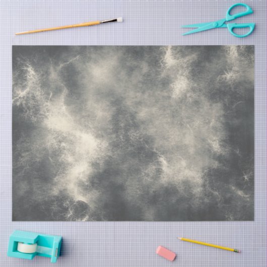 Decoupage Faux Cloudy Grey Webtextuur Achtergrond Tissuepapier (Craft)