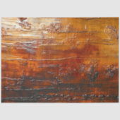 Decoupage Faux Copper Metal Amber Finish Tissuepapier (Voorkant)