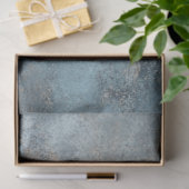 Decoupage Faux Finish Blue Mist Patina Tissuepapier (Geschenk)