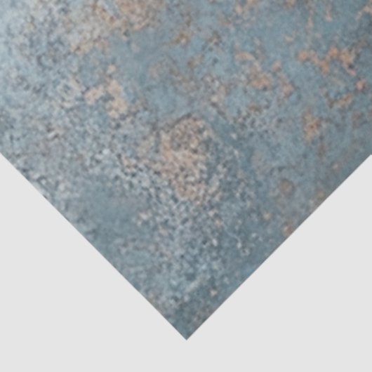 Decoupage Faux Finish Blue Mist Patina Tissuepapier