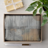 Decoupage Faux Finish Moody Greys Rust Earth Tones Tissuepapier (Geschenk)