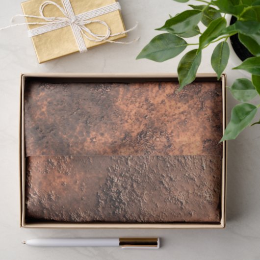 Decoupage Faux Finish Rustiek Koper Finish Tissuepapier (Geschenk)