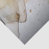 Decoupage Faux Finish Zwart Goud Marmer Effect Tissuepapier (Detail)