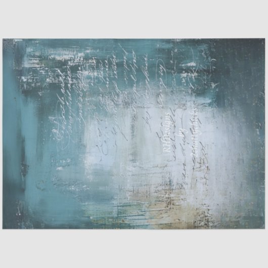 Decoupage Faux Franse achtergrond Textured Medium Tissuepapier (Voorkant)