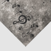 Decoupage Faux Music Achtergrond Getextureerde not Tissuepapier (Detail)
