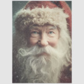 Decoupage Festive Christmas Santa Claus Tissuepapier (Voorkant)