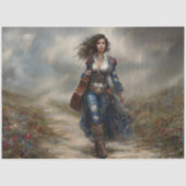 Decoupage Fields of Melody Country Singer  Tissuepapier (Voorkant)