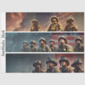 Decoupage Firefighter Tribute Handsaws  Tissuepapier (Voorkant)