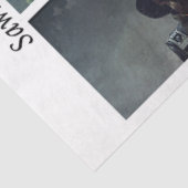 Decoupage Firefighter Tribute Handsaws  Tissuepapier (Detail)