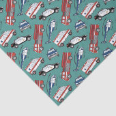 Decoupage First Responder Medical Emergency Tissuepapier (Detail)