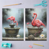 Decoupage Flamingo Collection Tissuepapier (Craft)