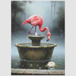 Decoupage Flamingo Collection Tissuepapier