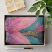 Decoupage Flamingo Heather Vuurvliegjes Liefdesver Tissuepapier (Geschenk)