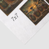 Decoupage Florida Spirits Collage Bourbon Flessen Tissuepapier (Detail)