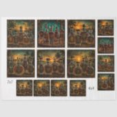 Decoupage Florida Spirits Collage Bourbon Flessen Tissuepapier (Voorkant)