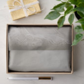 Decoupage Fluisteringen van Bruiloftsdame & Paard Tissuepapier (Geschenk)
