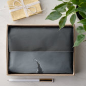 Decoupage Foggy Witch Silhouette Halloween Tissuepapier (Geschenk)