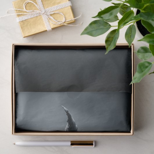 Decoupage Foggy Witch Silhouette Halloween Tissuepapier (Geschenk)