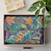 Decoupage - Folk Art Flowers - Tissue Paper Tissuepapier (Geschenk)