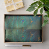 Decoupage Forestry Regal Peacock  Tissuepapier (Geschenk)