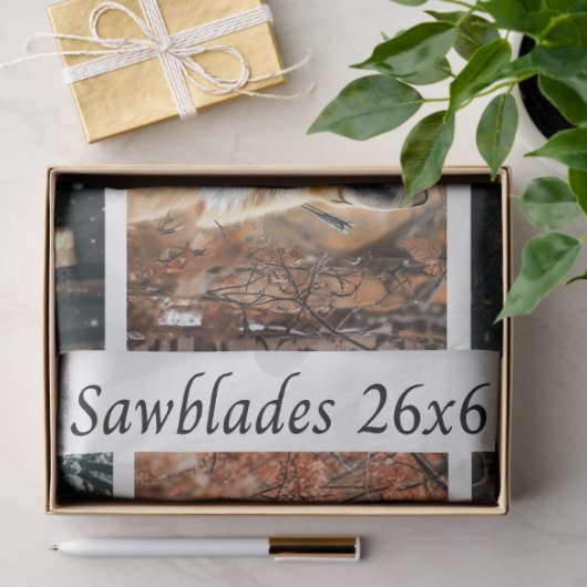 Decoupage Fox Forest Scenes Handsaw Panels  Tissuepapier (Geschenk)