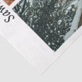 Decoupage Fox Forest Scenes Handsaw Panels  Tissuepapier (Detail)