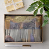 Decoupage French Bulldog Abstract Furniture Art Tissuepapier (Geschenk)