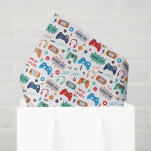 Decoupage Gaming Gamer Videogames Tissue Paper