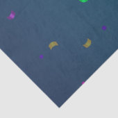 Decoupage Geometrische Blauwgroen Magenta Stippen  Tissuepapier (Detail)