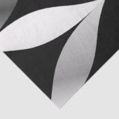 Decoupage geometrische zwart-wit patronen contrast tissuepapier (Detail)