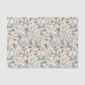 Decoupage geperste bloemen Bloemen Bloemen Waterve Tissuepapier (Voorkant)