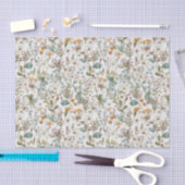 Decoupage geperste bloemen Bloemen Bloemen Waterve Tissuepapier (Craft)