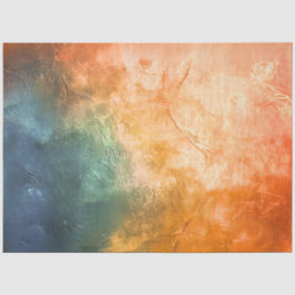 Decoupage getextureerde Westerne diepgekleurde ach Tissuepapier