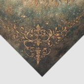 Découpage Geworteld in Zijn Hemels Licht Tissuepapier (Detail)