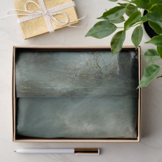 Decoupage Ghost Light Hollow Fog Overdekte Kasteel Tissuepapier (Geschenk)