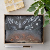 Decoupage Glowende Zebra Beschermengel Kunst Tissuepapier (Geschenk)