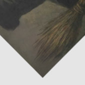 Decoupage Gnarly Witch & Her Black Cat Tissuepapier (Detail)