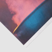 Decoupage Goede Heks Koken Brouw Gekleurde Rook Tissuepapier (Detail)