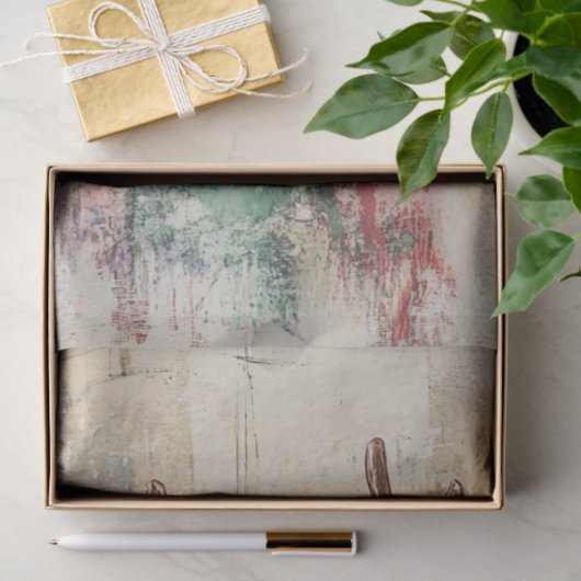 Decoupage Golden Retriever Antlers gekleurde sjaal Tissuepapier (Geschenk)