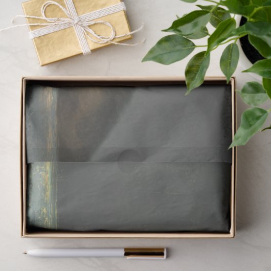 Decoupage Golden Retriever Peeking Peanut Butter Tissuepapier (Geschenk)