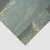 Decoupage Golden Retriever Peeking Peanut Butter Tissuepapier (Detail)