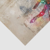 Decoupage Golden Retriever Vakantie Kledinggewei Tissuepapier (Detail)