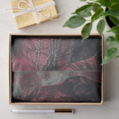 Decoupage Gothic Christmas Good Witch in Red Tissuepapier (Geschenk)