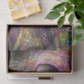 Decoupage Gothic Elegant Figuur wervelende kleur Tissuepapier (Geschenk)